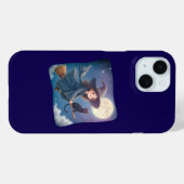 かわいい猫と魔女のiPhone / iPadケース Case-Mate iPhoneケース (裏面 (横))