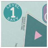 かわいい猫ぬいぐるみ ファブリック (クローズアップ)