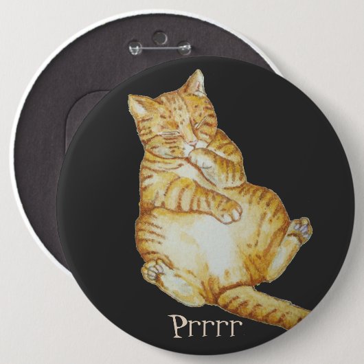 かわいい猫ねんがしょうが子猫 缶バッジ (正面&裏面)