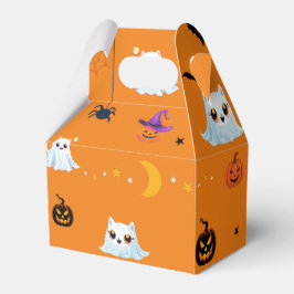 かわいい猫のおばけシート ハロウィン パンプキンパーティーのギフト フェイバーボックス