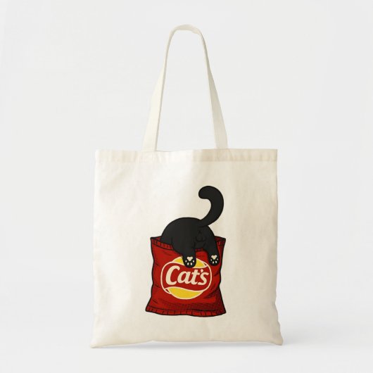 かわいい猫のおやつ好きトートバッグ トートバッグ (正面)