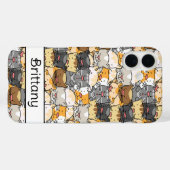 かわいい猫のカスタムデザイン Case-Mate iPhoneケース (裏面 (横))