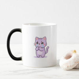 かわいい猫のキャラクター モーフィングマグカップ
