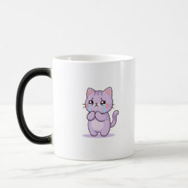 かわいい猫のキャラクター モーフィングマグカップ