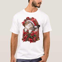 かわいい猫のギフトボックス Tシャツ