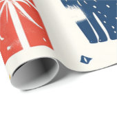 かわいい猫のギフトラッピング紙-フェスティバル猫 ラッピングペーパー (ロールコーナー)