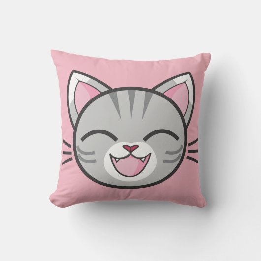 かわいい猫のクッション クッション (正面)