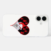 かわいい猫のクリスマスデザイン Case-Mate iPhoneケース (裏面 (横))