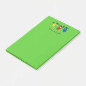 かわいい猫のクリスマス ライト 面白い ニャーと明るい ポストイット (アングル)