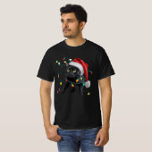 かわいい猫のクリスマス Tシャツ (正面フル)