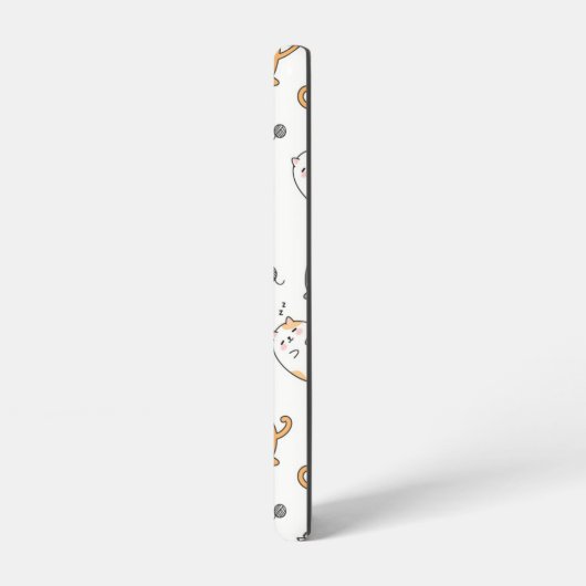 かわいい猫のケース – 愛玩動物用のかわいいプレゼント SAMSUNG GALAXYケース (左側面)