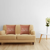 かわいい猫のコーヒパーソナライズされたー クッション