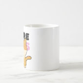 かわいい猫のコーヒーカップ コーヒーマグカップ (中央)