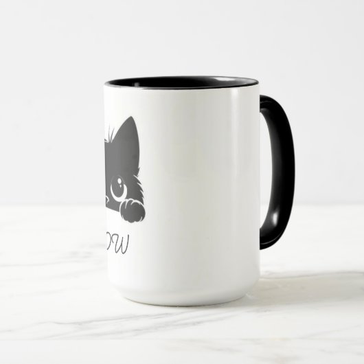 かわいい猫のコーヒーマグカップ マグカップ (正面右)