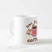 かわいい猫のコーヒーマグデザイン コーヒーマグカップ (正面左)