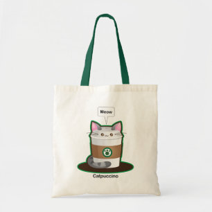かわいい猫のコーヒー トートバッグ