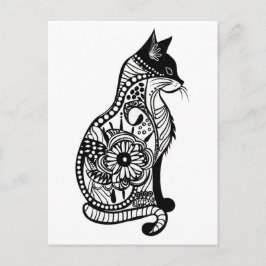 かわいい猫のスケッチII小 ポストカード