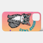 かわいい猫のストーリーブックフォンケース Case-Mate iPhoneケース (裏面 (横))