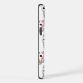 かわいい猫のタピオカ iPhoneケース (右側面)