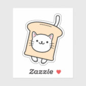 かわいい猫のドレスアップ シール (シート)