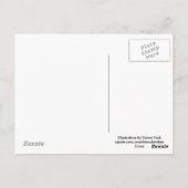 かわいい猫のナースの獣医のアポイントメントのメモ ポストカード (裏面)