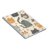 かわいい猫のノート ノートブック (右側)