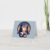 かわいい猫のバレンタインカード シーズンカード (正面)