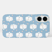 かわいい猫のパターンデザイン Case-Mate iPhoneケース (裏面 (横))