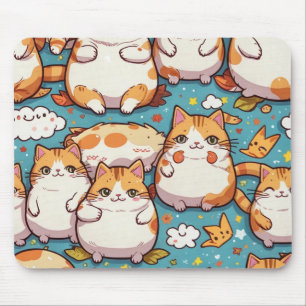 かわいい猫のパッド マウスパッド