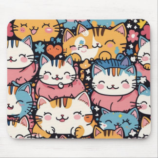 かわいい猫のパッド マウスパッド