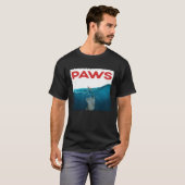 かわいい猫のパロディートップス ネコとネズミ Tシャツ (正面フル)