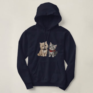 かわいい猫のパーカー | 猫好きへのギフト パーカ