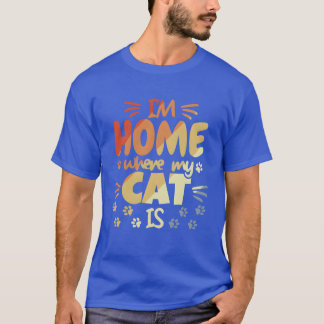 かわいい猫のフレンド Tシャツ