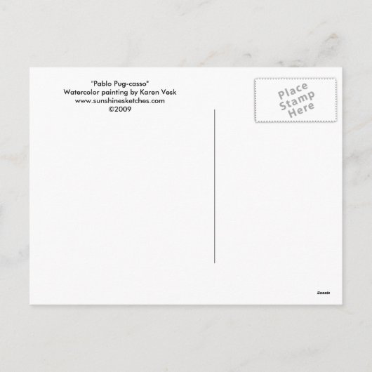 かわいい猫のベニスのカーニバルまたはバレンタインの郵便はがき シーズンポストカード (裏面)