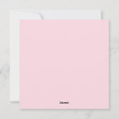 かわいい猫のホリデーカード シーズンカード (裏面)