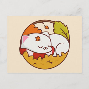 かわいい猫のポストカード ポストカード