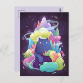 かわいい猫のポストカード ポストカード (正面/裏面)