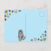 かわいい猫のポストカード ポストカード (裏面)