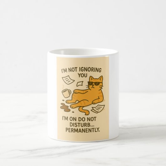 かわいい猫のマグカップ コーヒーマグカップ (中央)