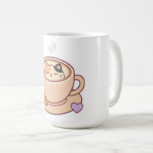 かわいい猫のマグカップ コーヒーマグカップ (正面右)