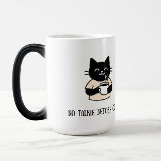 かわいい猫のマグカップ - 猫好きのための面白いコーヒーカップ モーフィングマグカップ