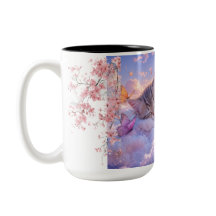 かわいい猫のママのコーヒーマグ