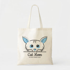 かわいい猫のママトートバッグ トートバッグ