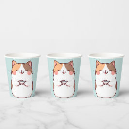 かわいい猫のママ 猫好き ギフト 紙コップ