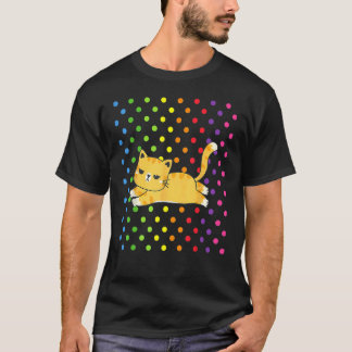 かわいい猫のラウンジ Tシャツ