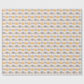 かわいい猫のラッピング紙 ラッピングペーパー (フラット)