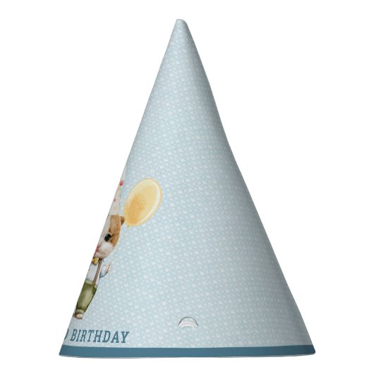 かわいい猫の二歳の誕生日パーティハット パーティーハット (右)