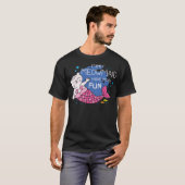 かわいい猫の人魚 Tシャツ (正面フル)