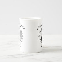 かわいい猫の写真の輪枠とテキスト