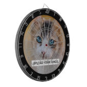 かわいい猫の写真をアップロード ダーツボード (正面左)